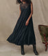 The Keepsake Lace Column Dress - Black